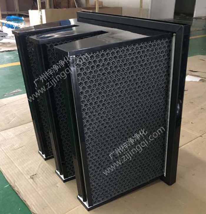 組合式活性炭過濾器濾料—采用顆粒活性炭經(jīng)過特殊化學配方處理